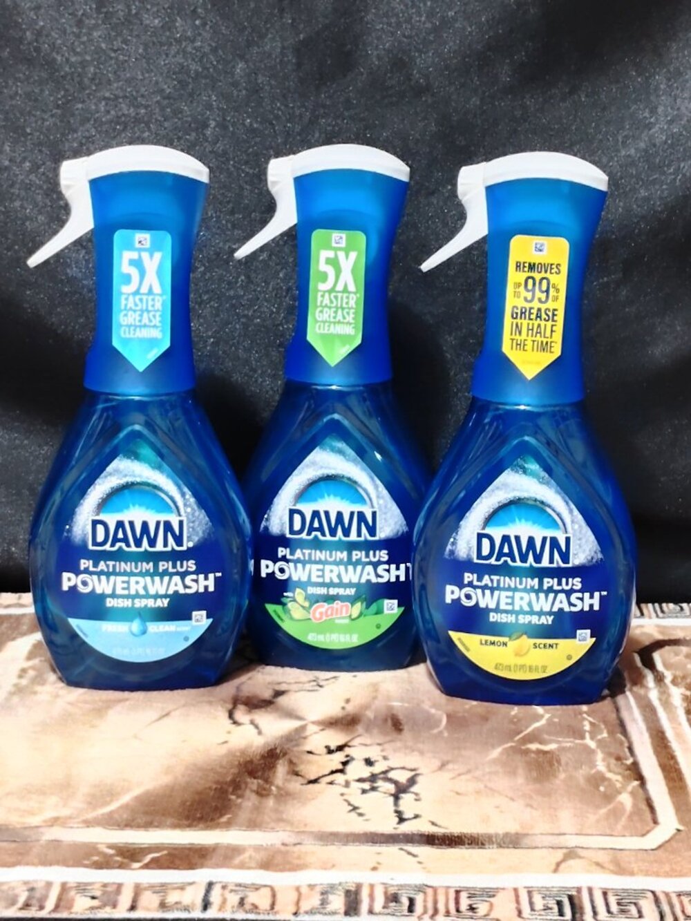 Dawn Powerwash Platinum Plus Dish Spray Bundle - 3 Bottles